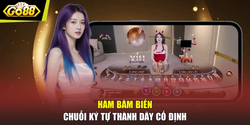 Hàm băm biến chuỗi ký tự thành dãy cố định