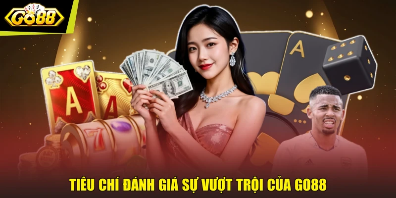Tiêu chí đánh giá sự vượt trội của GO88